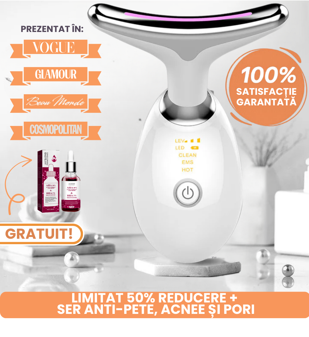 LUMINIAGLOW PRO® + SER SER FACIAL® (GRATUIT)
